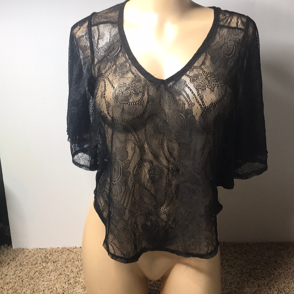 Lily White Cover Up Top